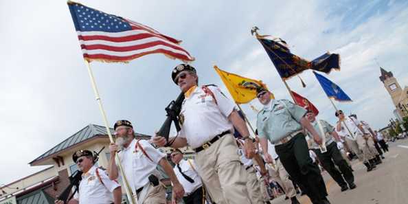 Local military organizations join for Oconomowoc Memorial Day commemorations.