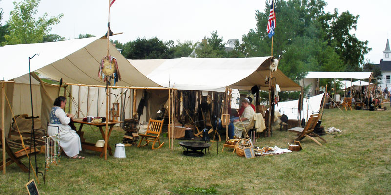 Heritage Days &amp; Rail Fest | Buckskinner's Encampment