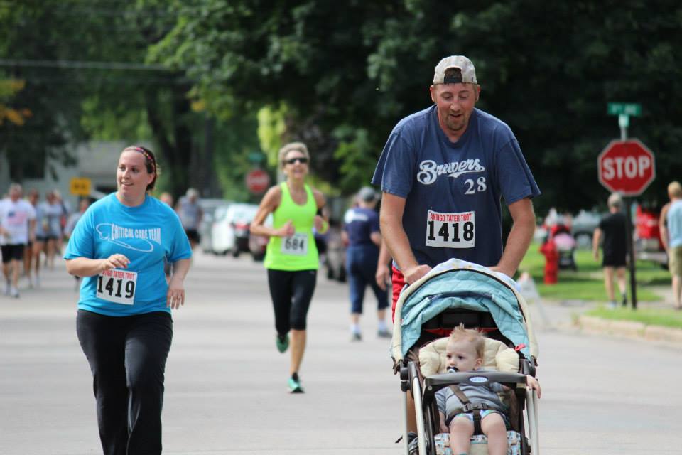 Walk, run, compete, enjoy.  Something for everyone.