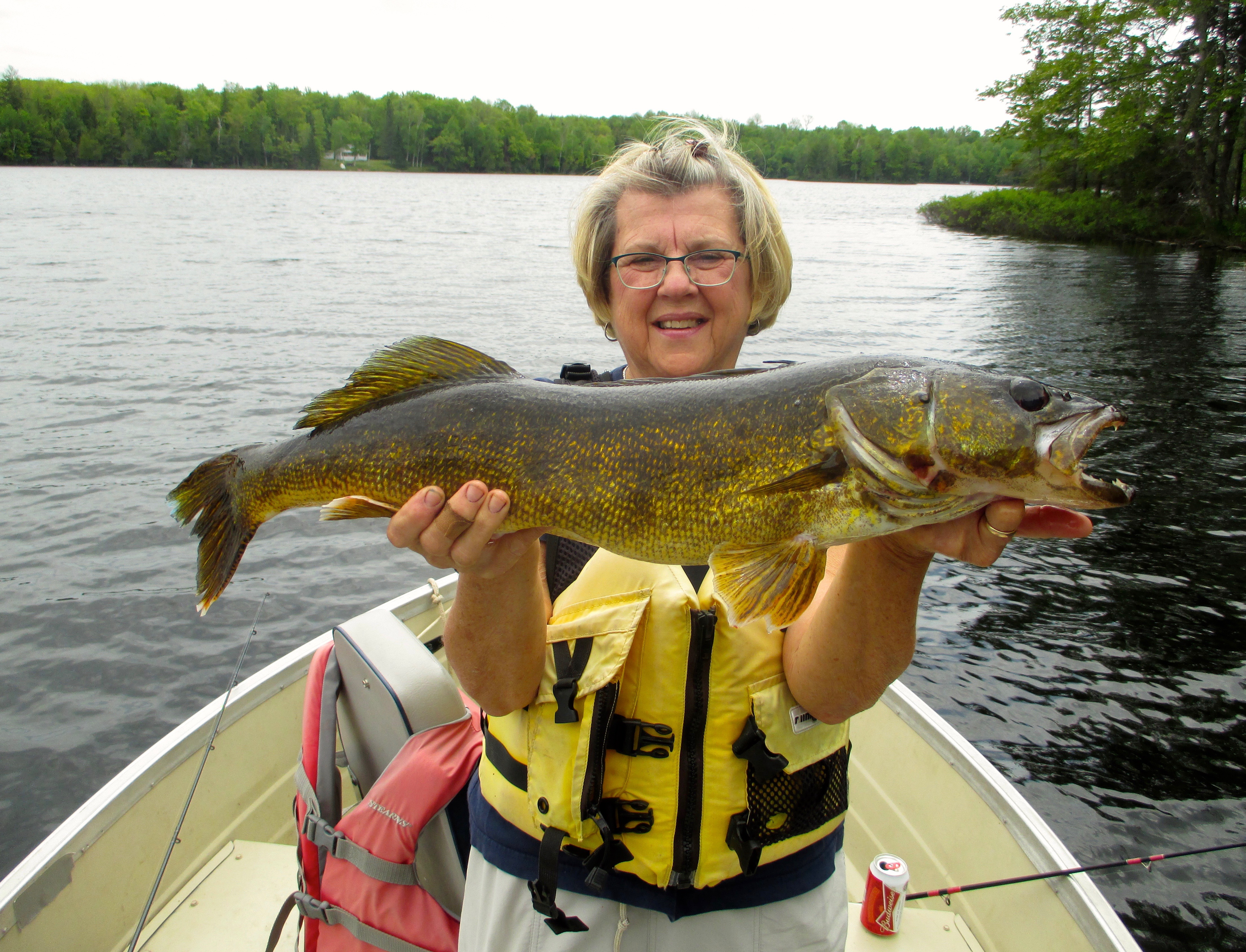 Big Walleye caught on an area lake...