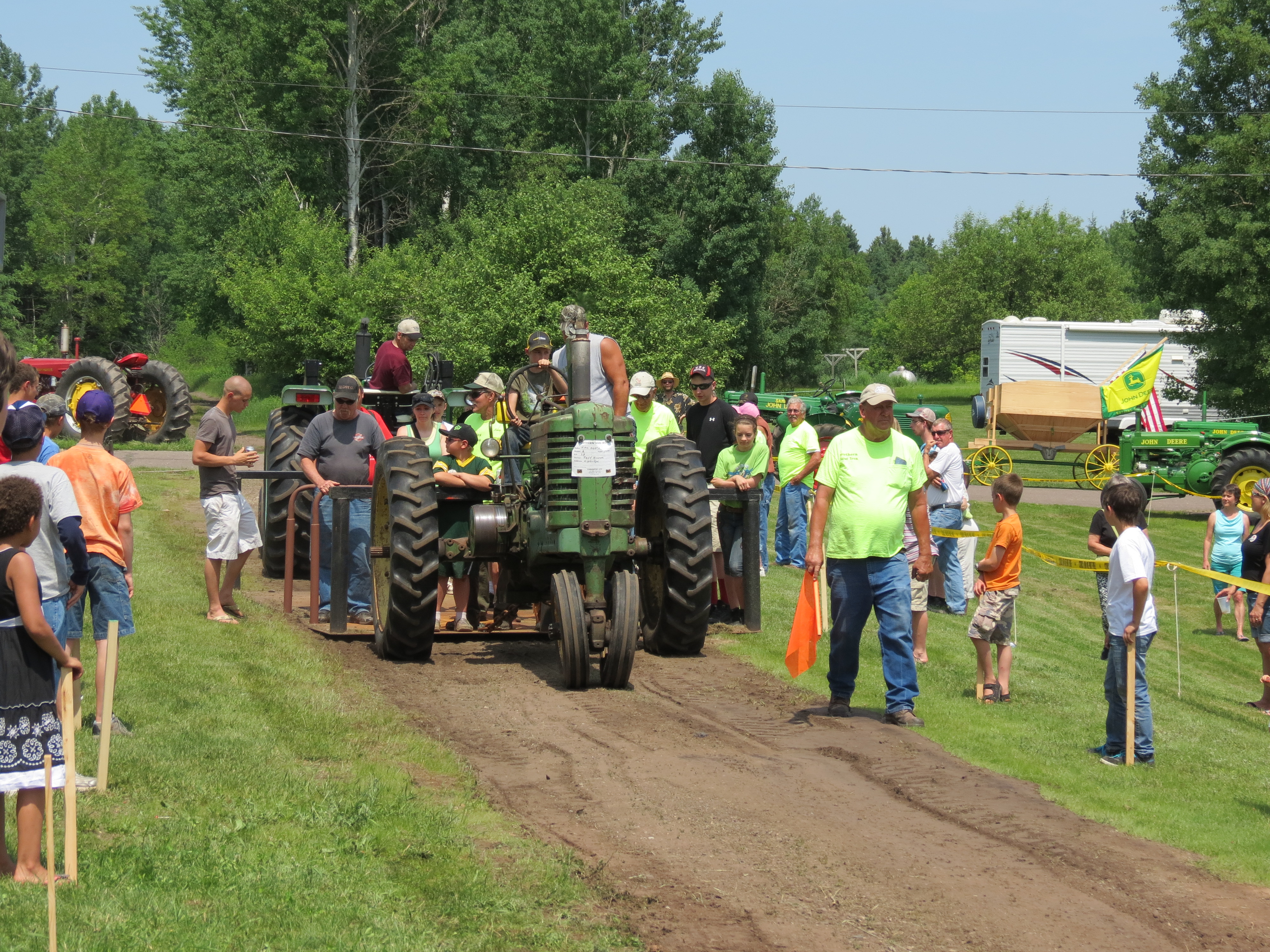 Aged Iron Tractor Pull