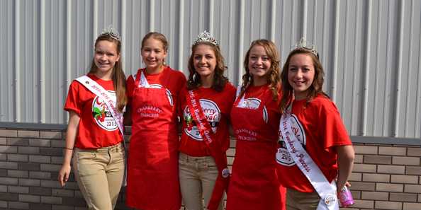 The 2015 Cranberry Festival Royalty!