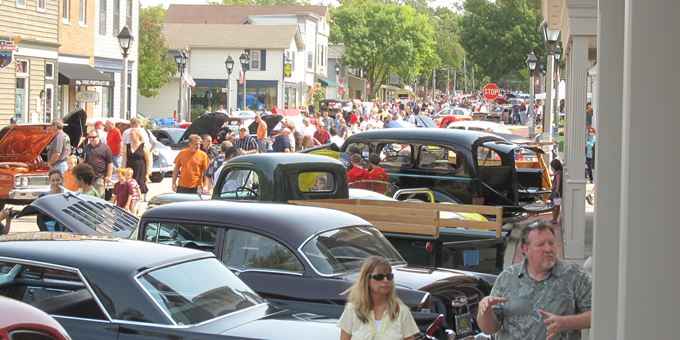 September Annual Car Show in Downtown Delafield