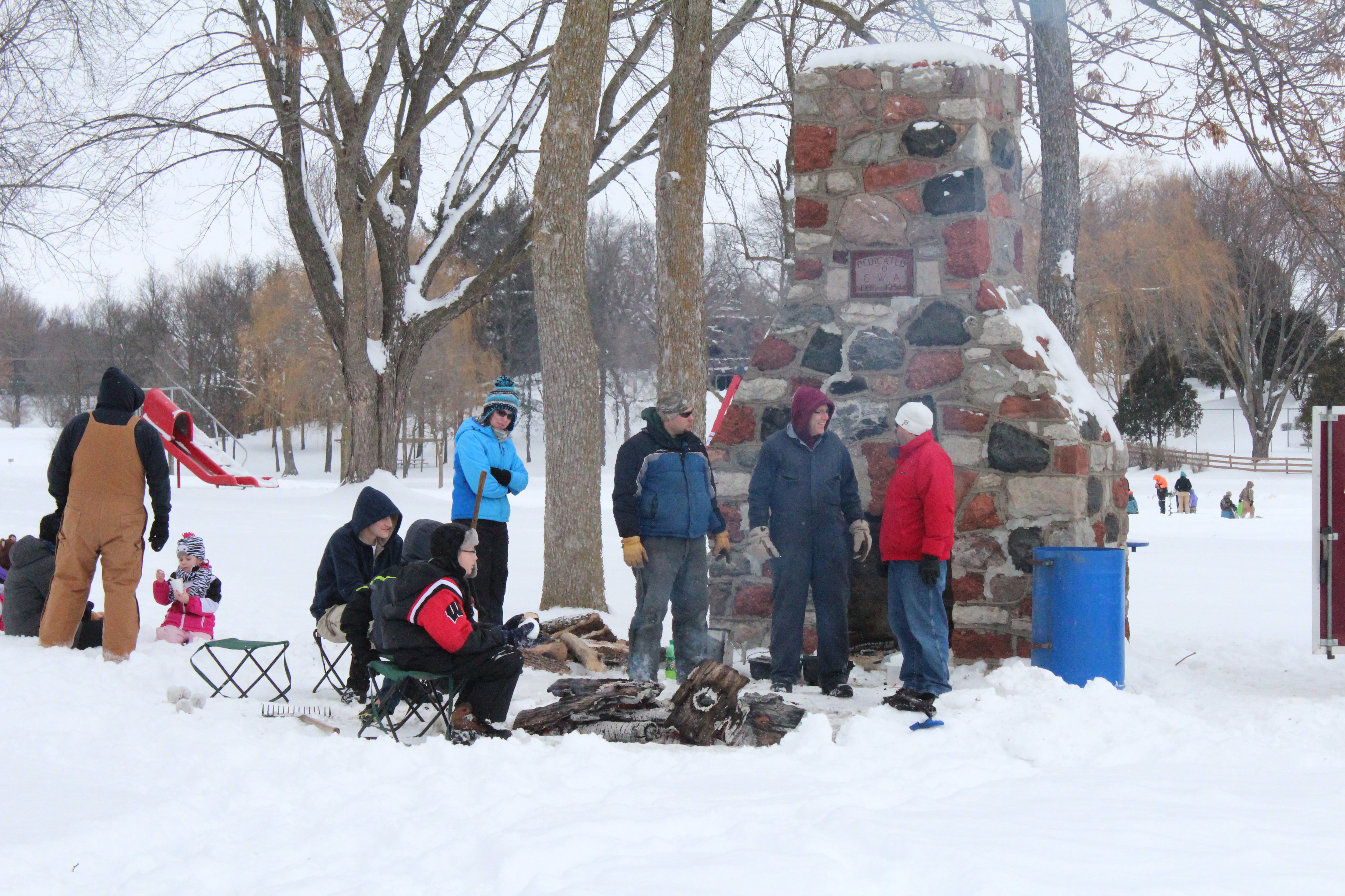 The Boy Scouts work a Dutch Oven to create some delicious beef stew and other surprises