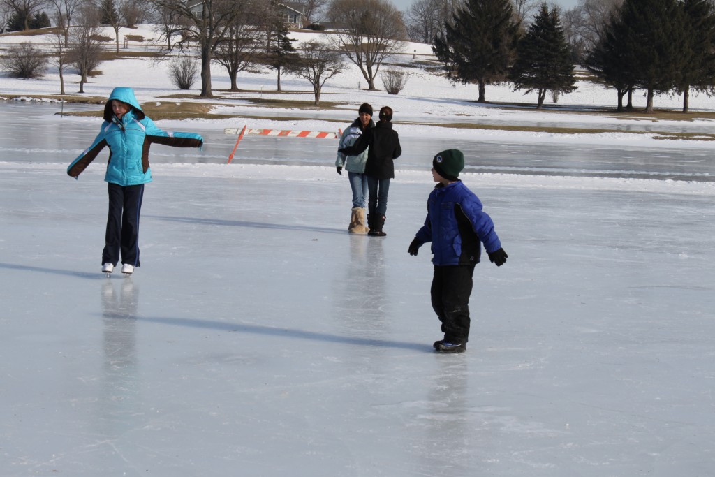 Skating at Cabin Fever Fest