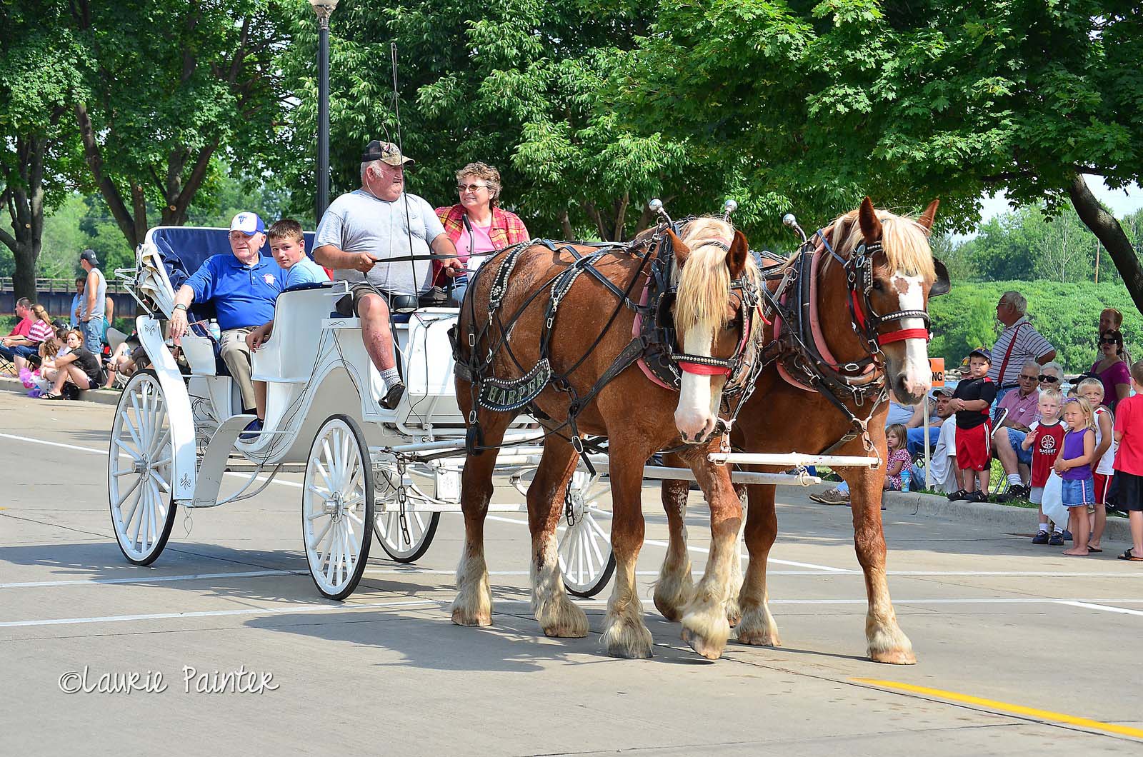 Logging fest parade