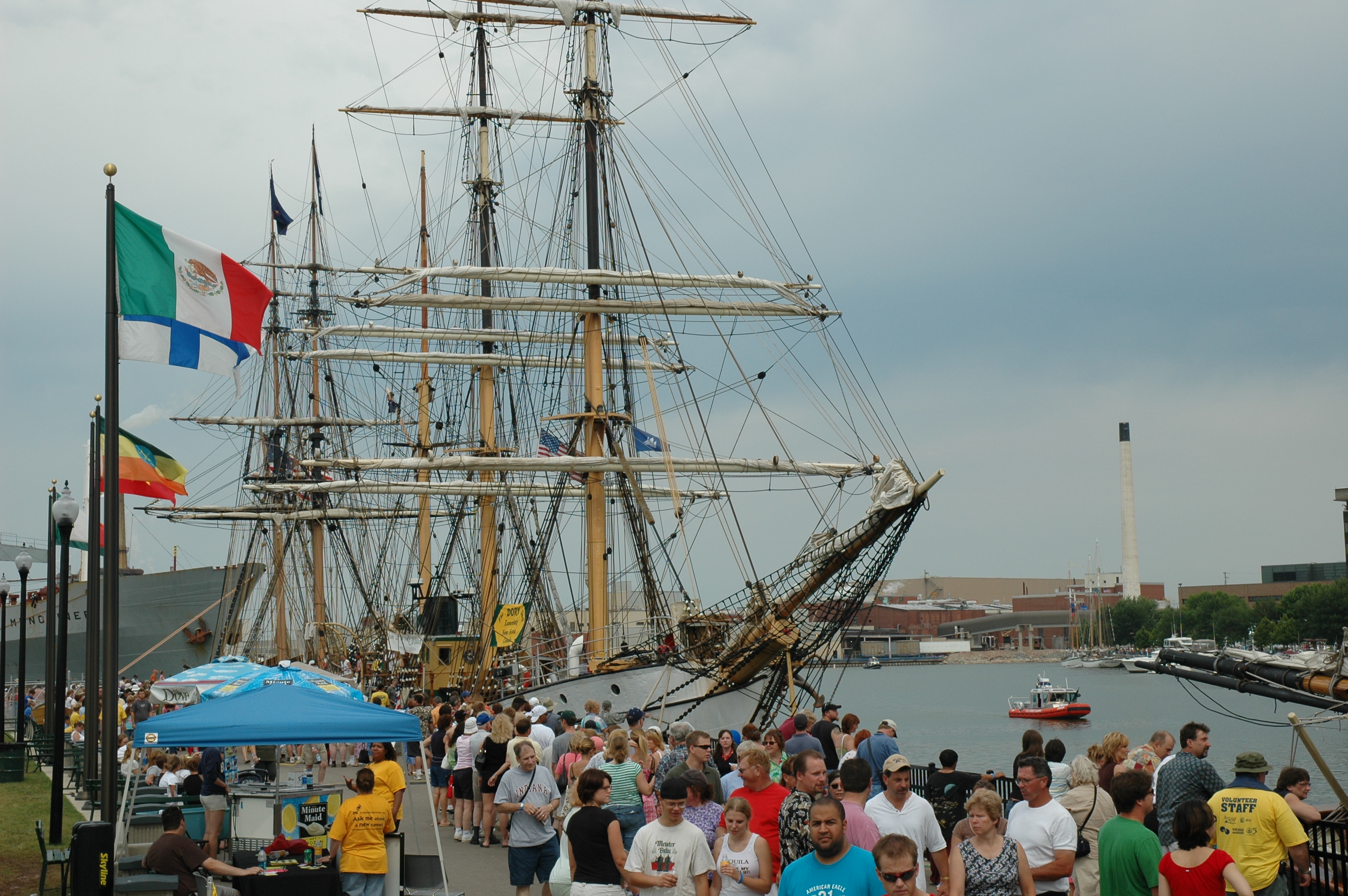 Bressay bank tall ship 07 image