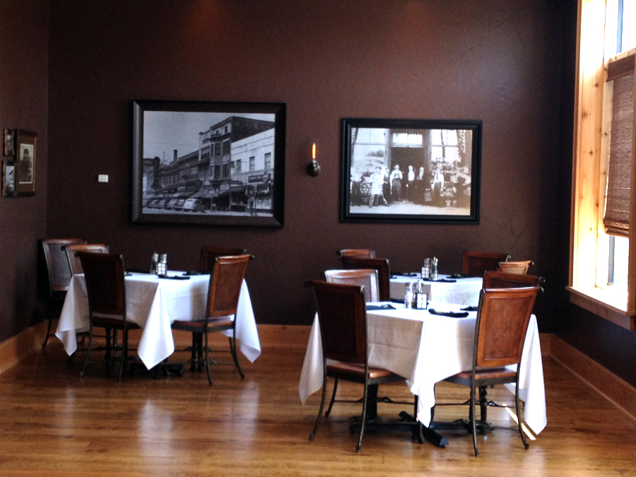 Merrill and Houston Steak Joint dining