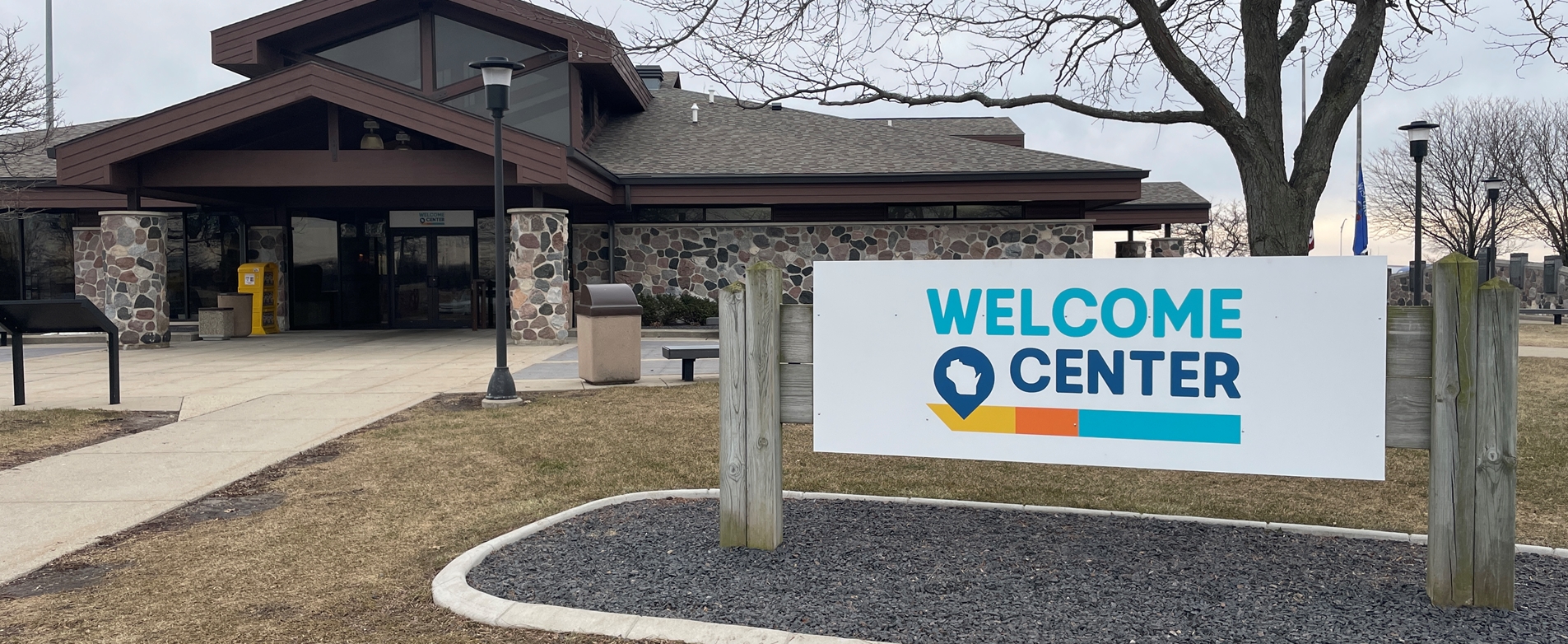 Welcome Center Sign