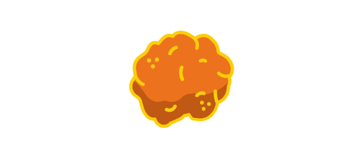 Stretchy cheese in a cheese curd GIF
