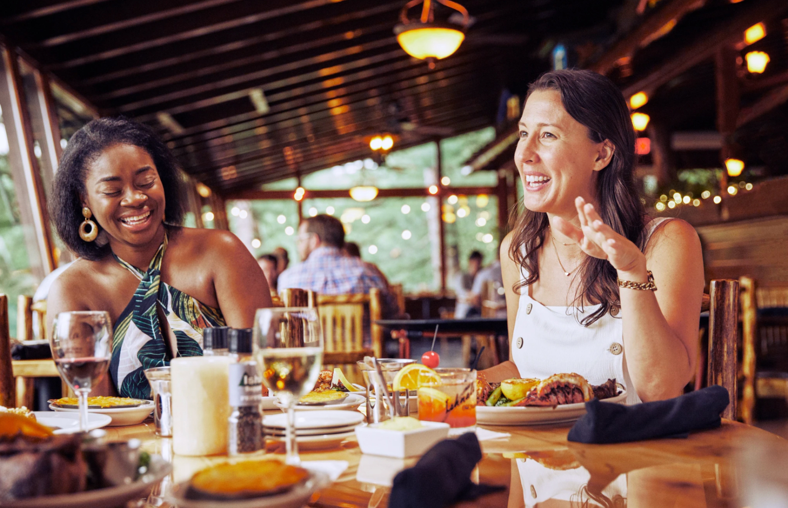 women dining at supper club