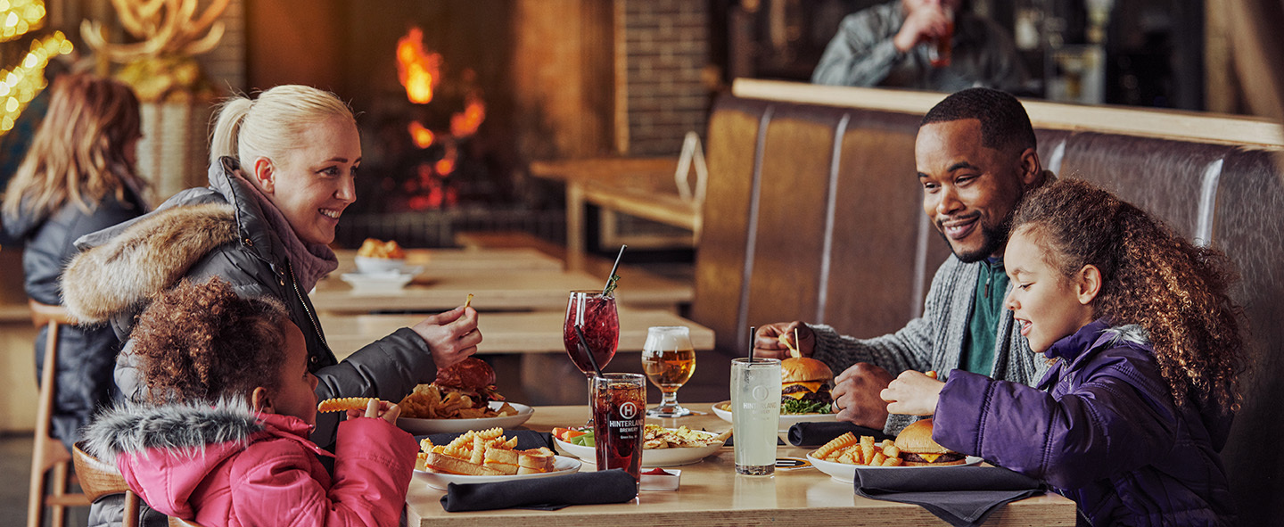 UPDATED Dining - 021 Family Has Meal at Hinterland