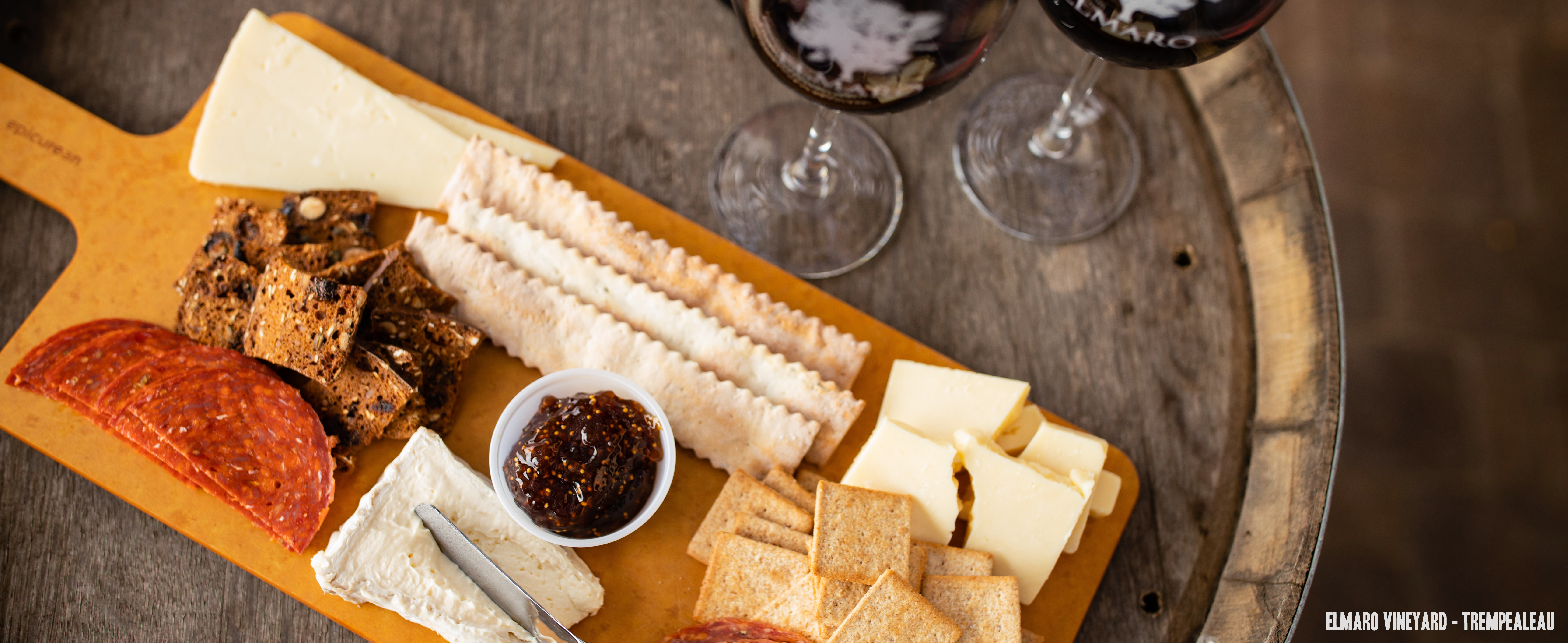 El Mara Vineyard Charcuterie Board