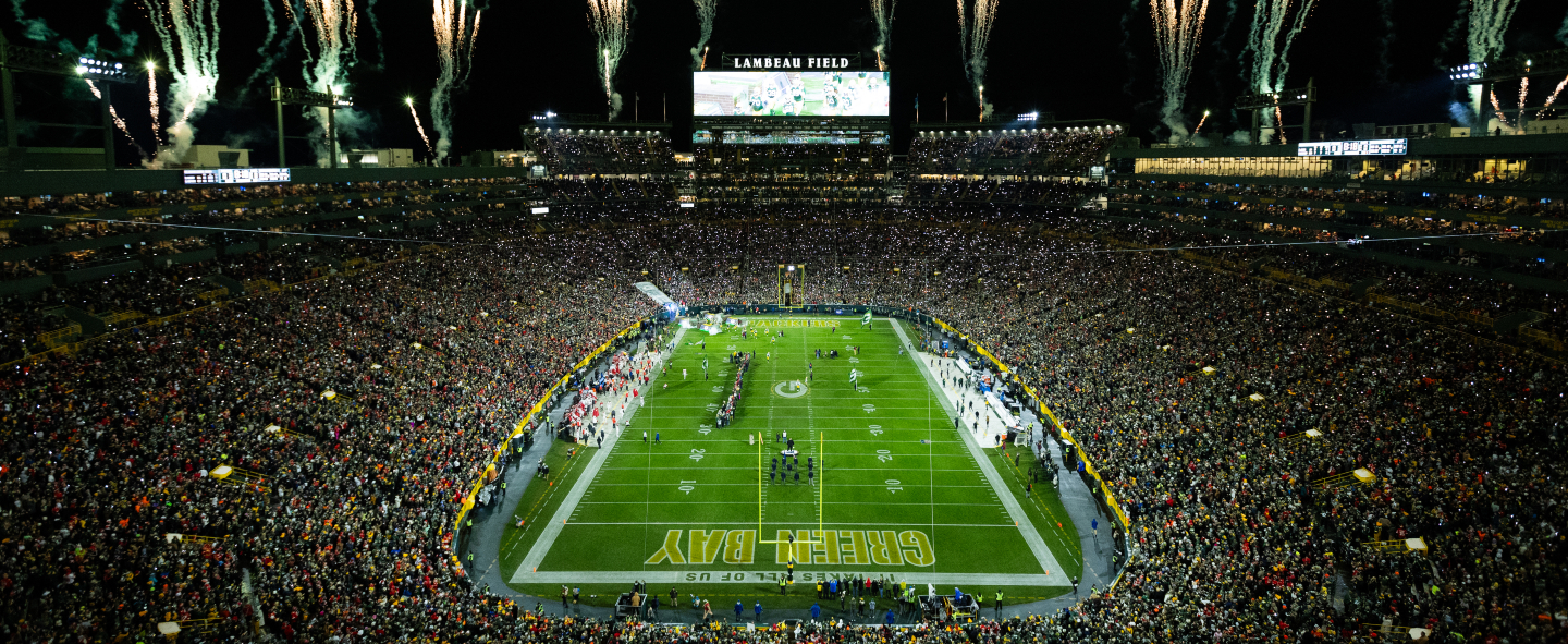 Lambeau Field inside