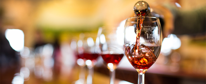 Wine Tasting at Orchard Country Winery and Market in Door County