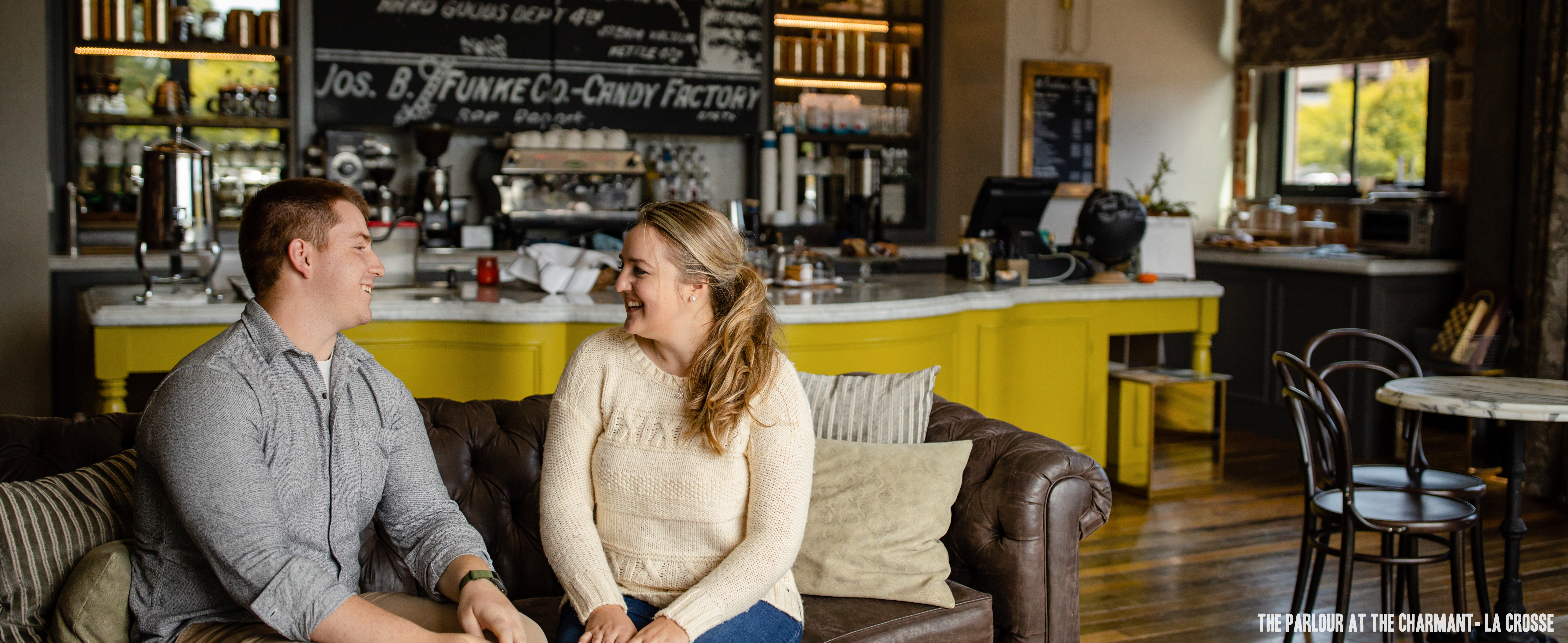 Couple at Charmant Hotel