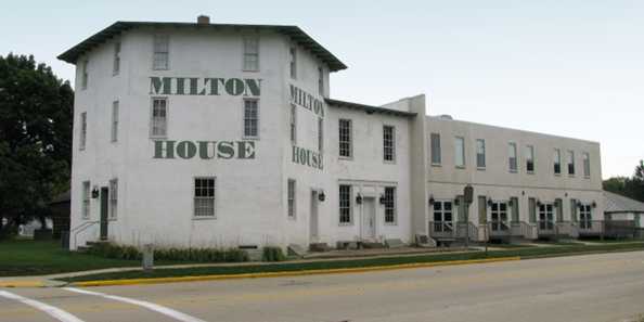 The Milton House.  Photo by Dave Adams.