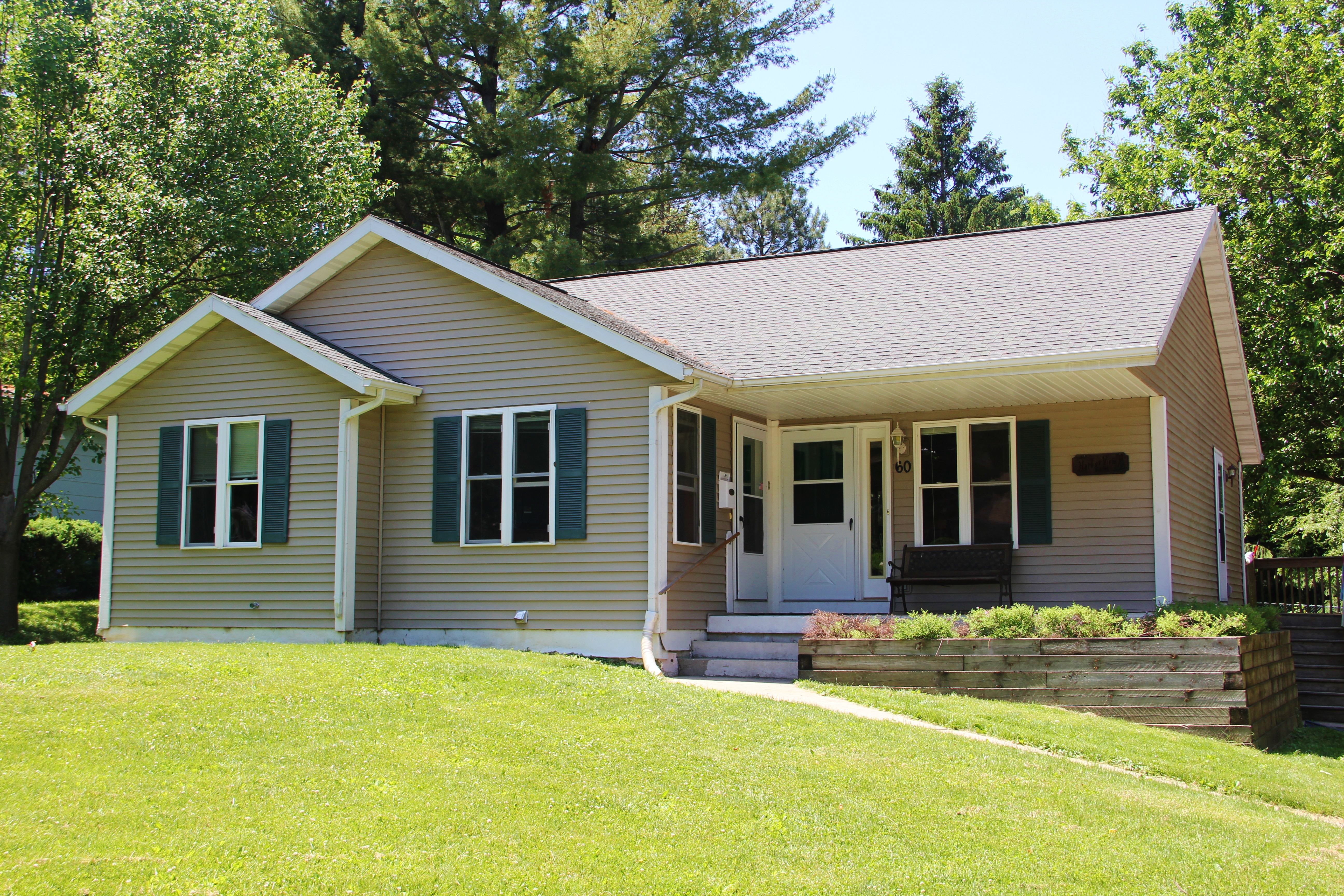 Our "Summer House" is available, has its own fenced in private backyard for pets and a private deck.
