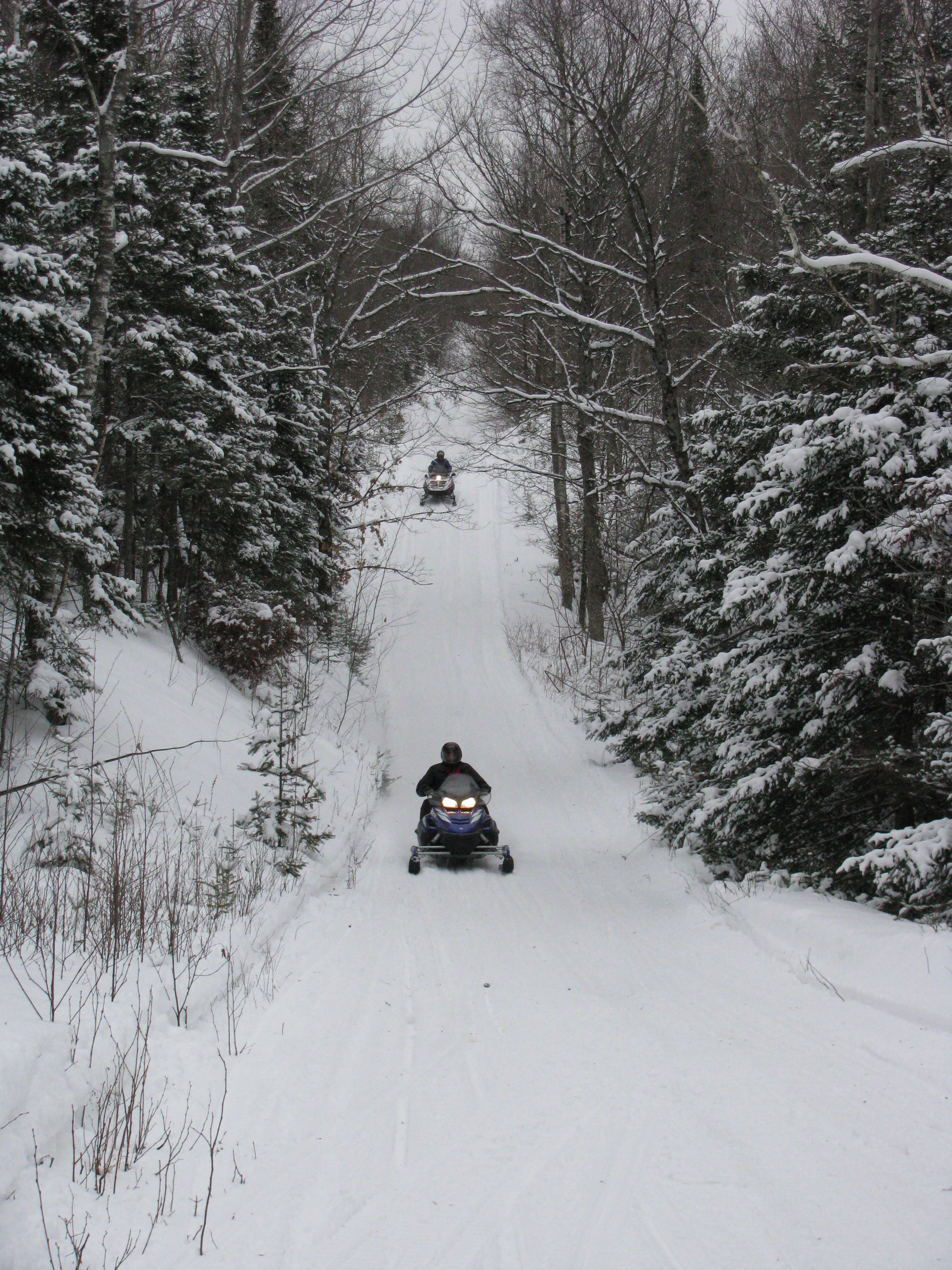 Snowmobiling in Price County