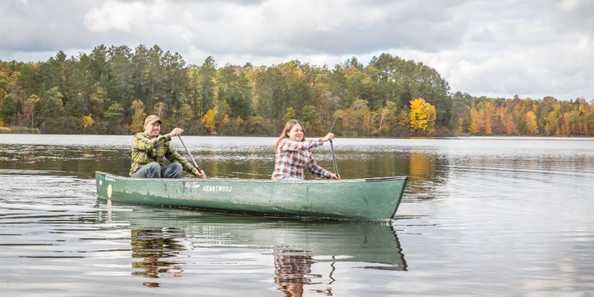 Canoeing in Washburn County