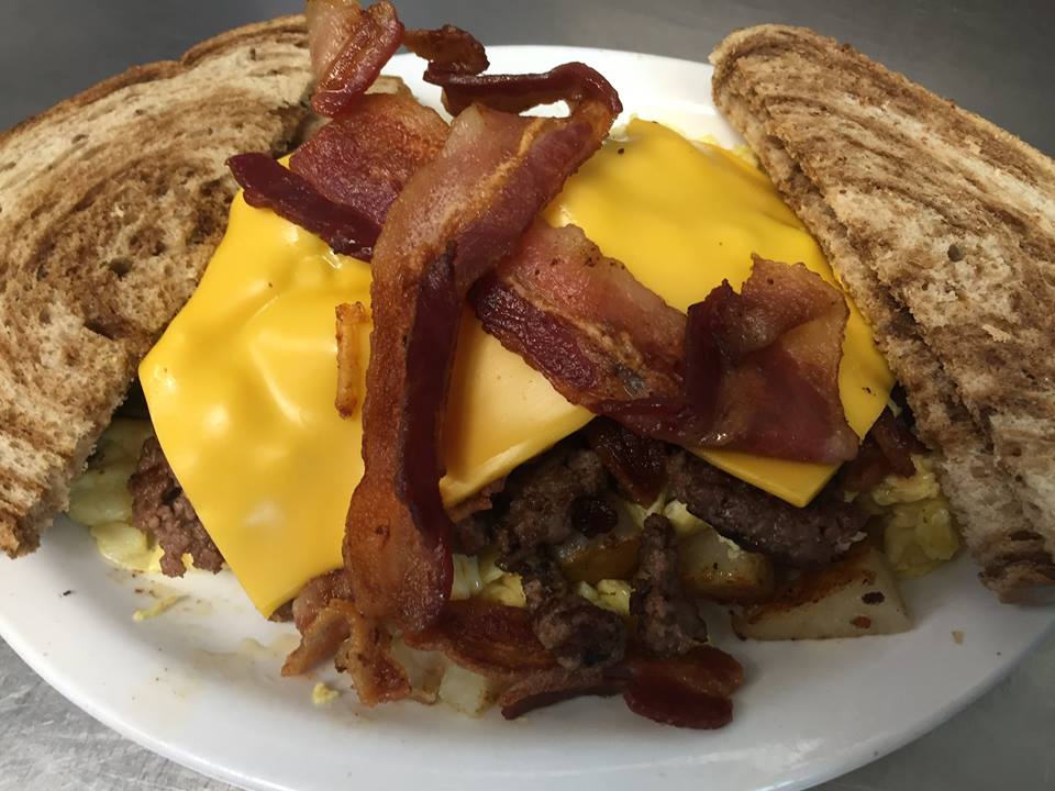 Bacon Cheeseburger Scramble