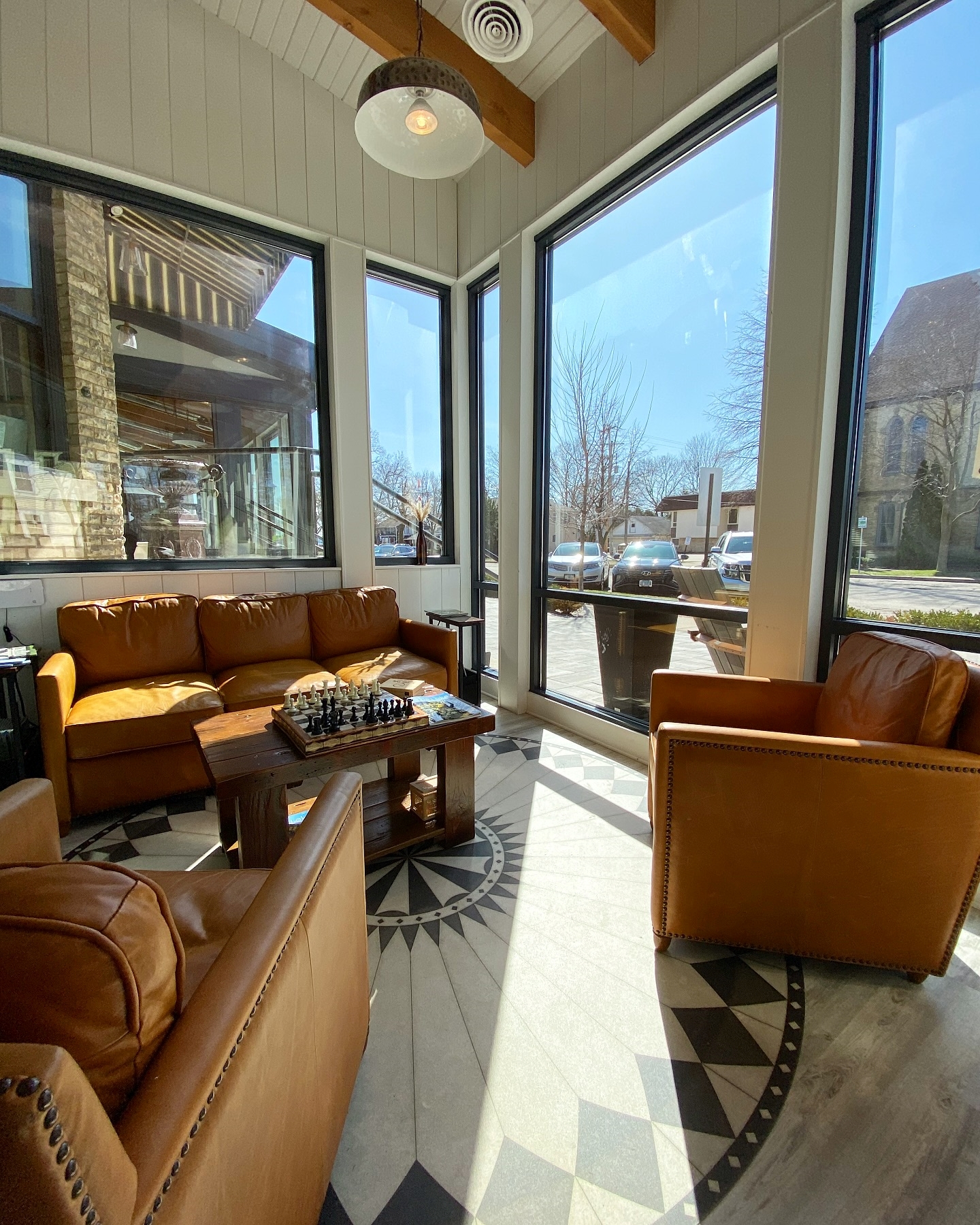inside the dining area at The Porch