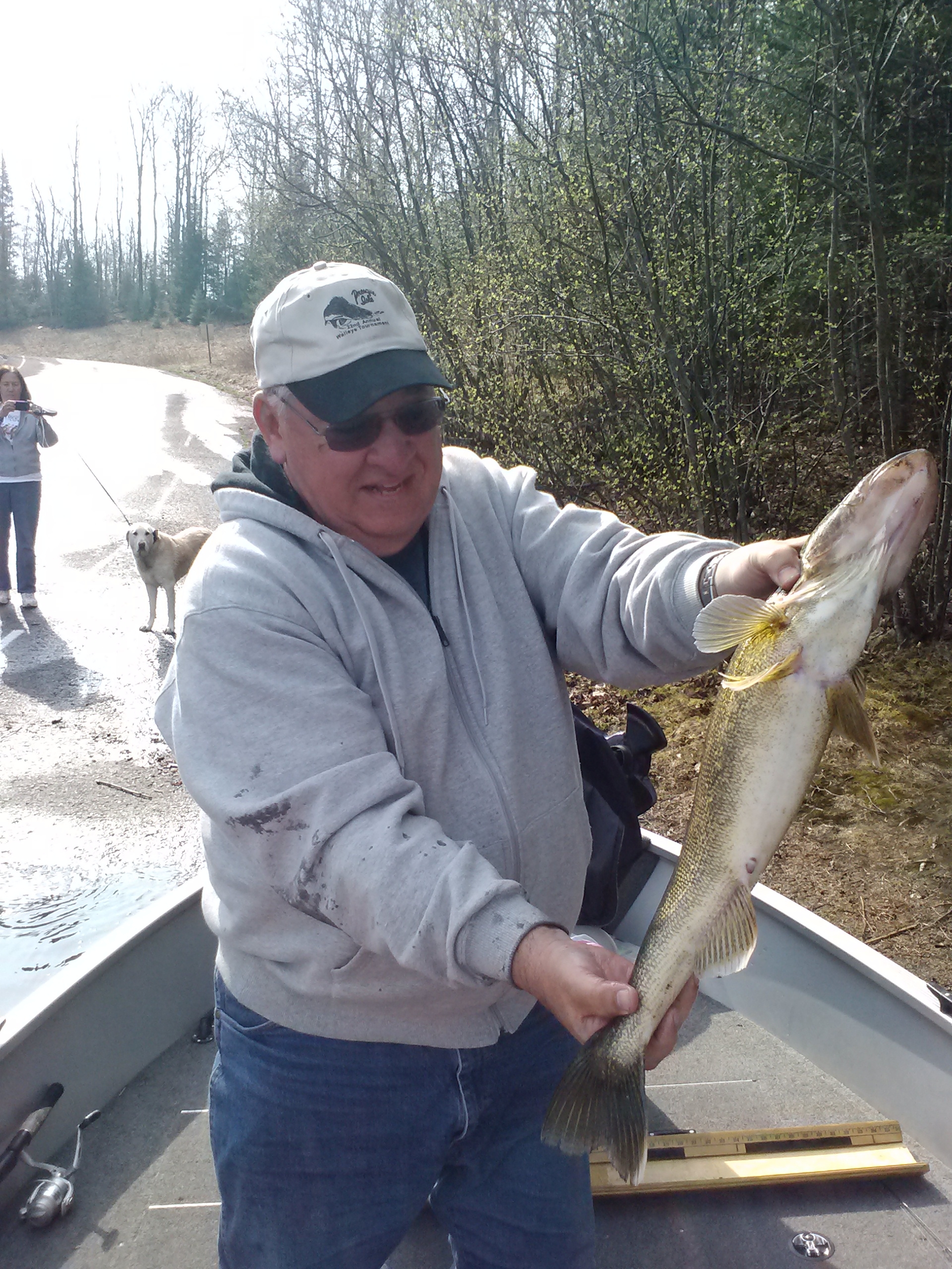 Walleye fishing with Bob Bertch