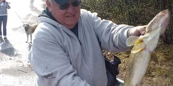 Walleye fishing with Bob Bertch