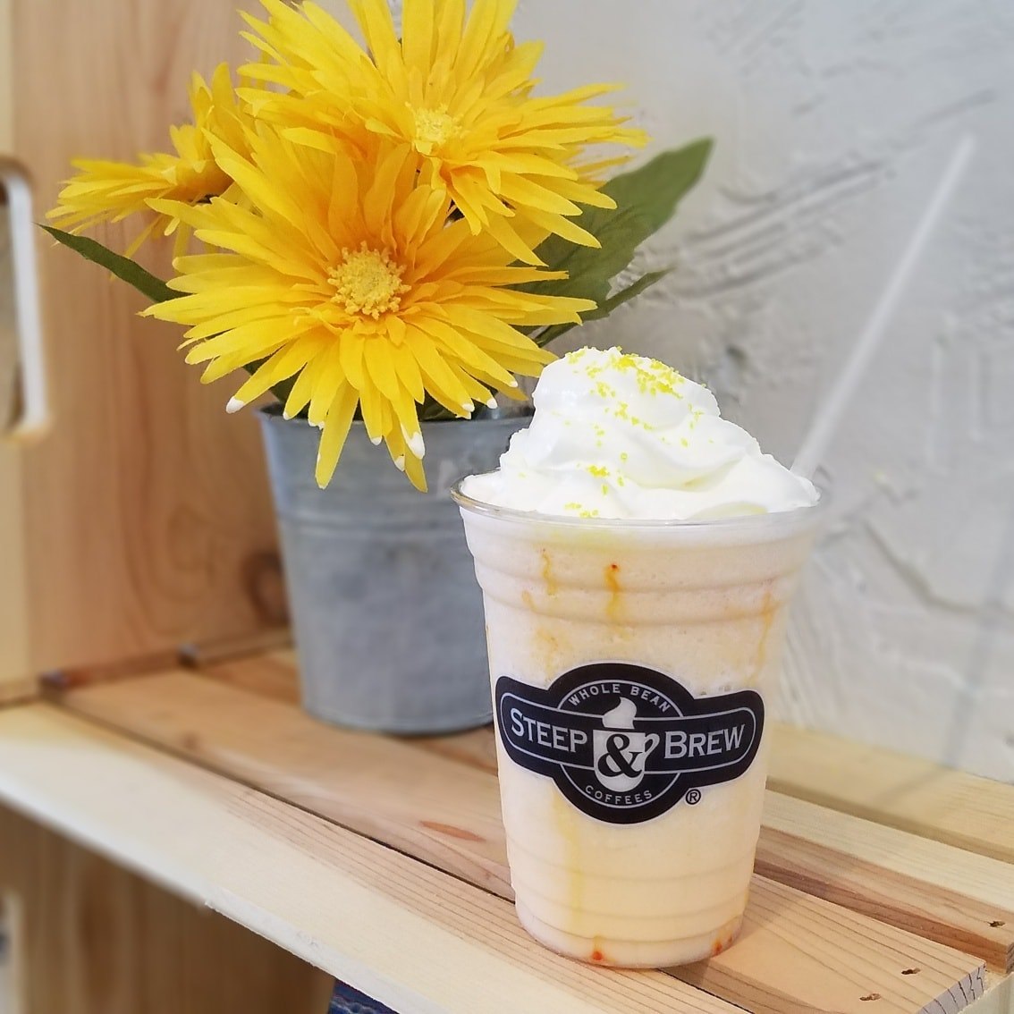 Peaches &amp; Cream Frappe