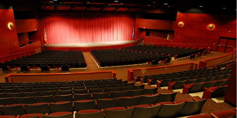 833 seat performing arts center of Wisconsin Rapids.