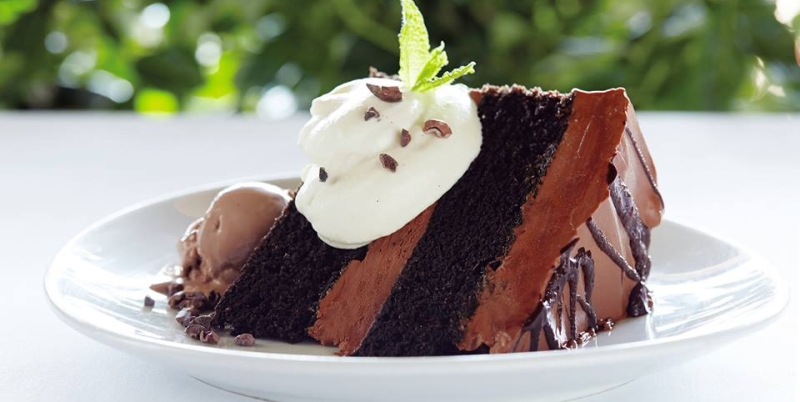 Fleming's Chocolate cake