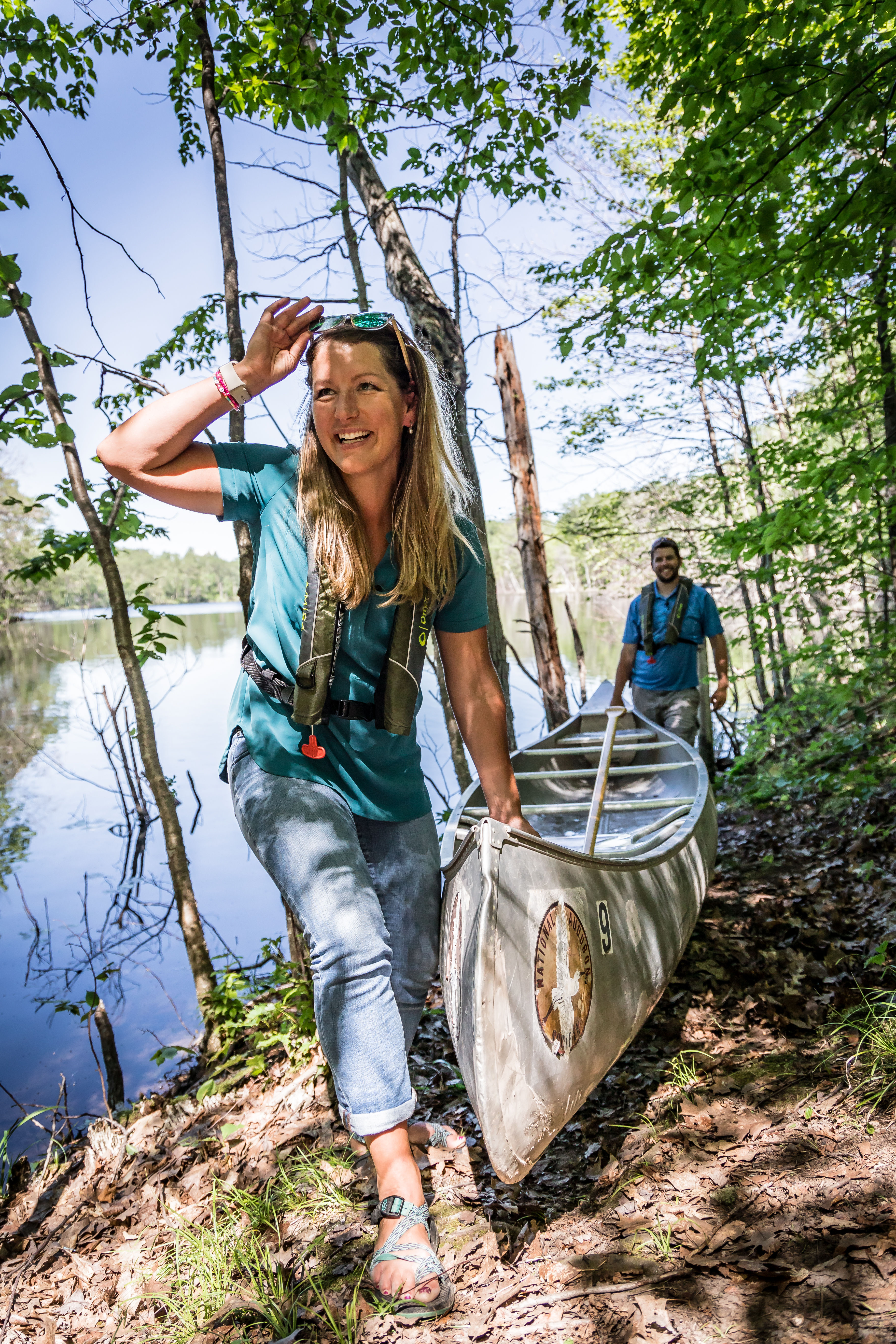 Canoeing in Washburn County