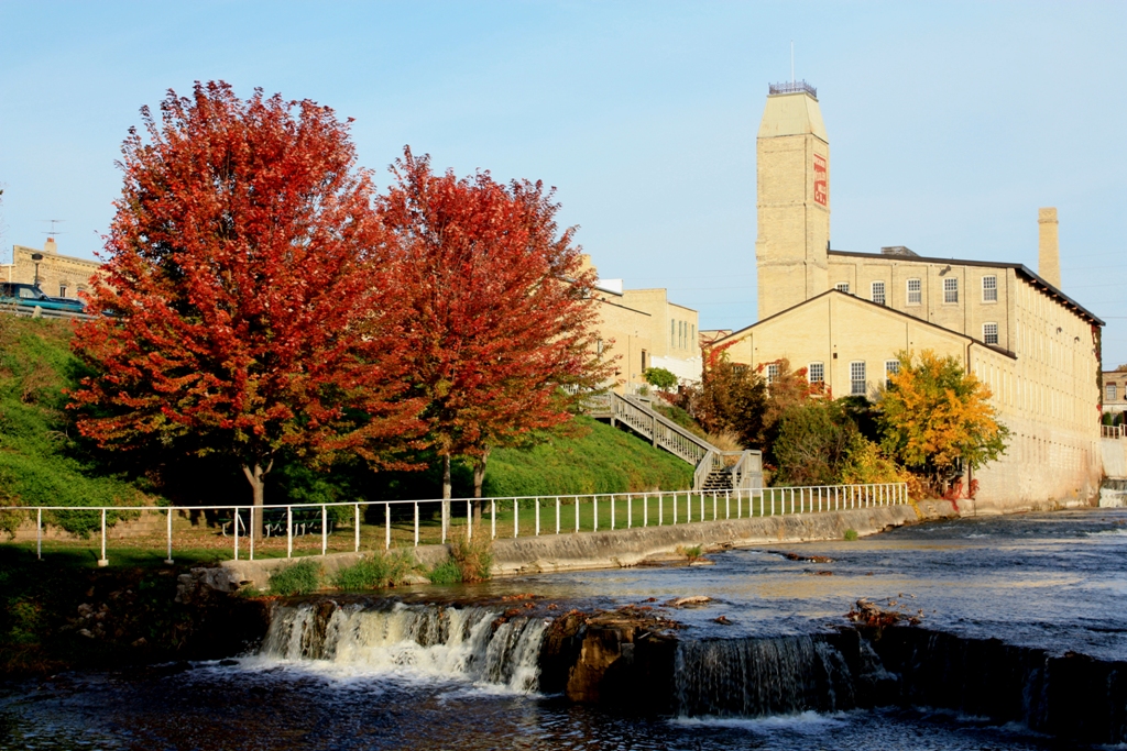 Brickner Woolen Mills &amp; the falls