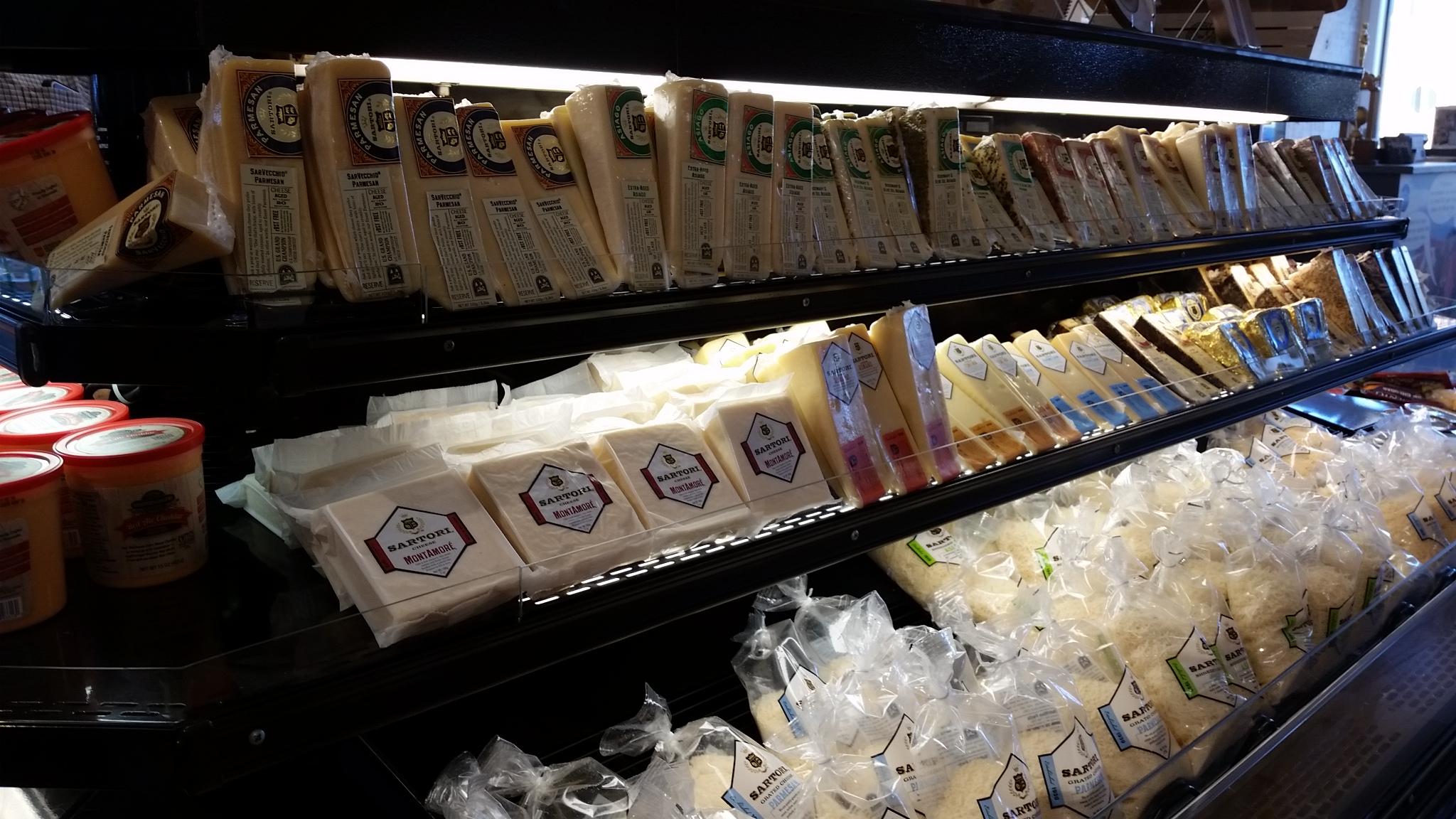 Of course you can buy all the local cheese here!