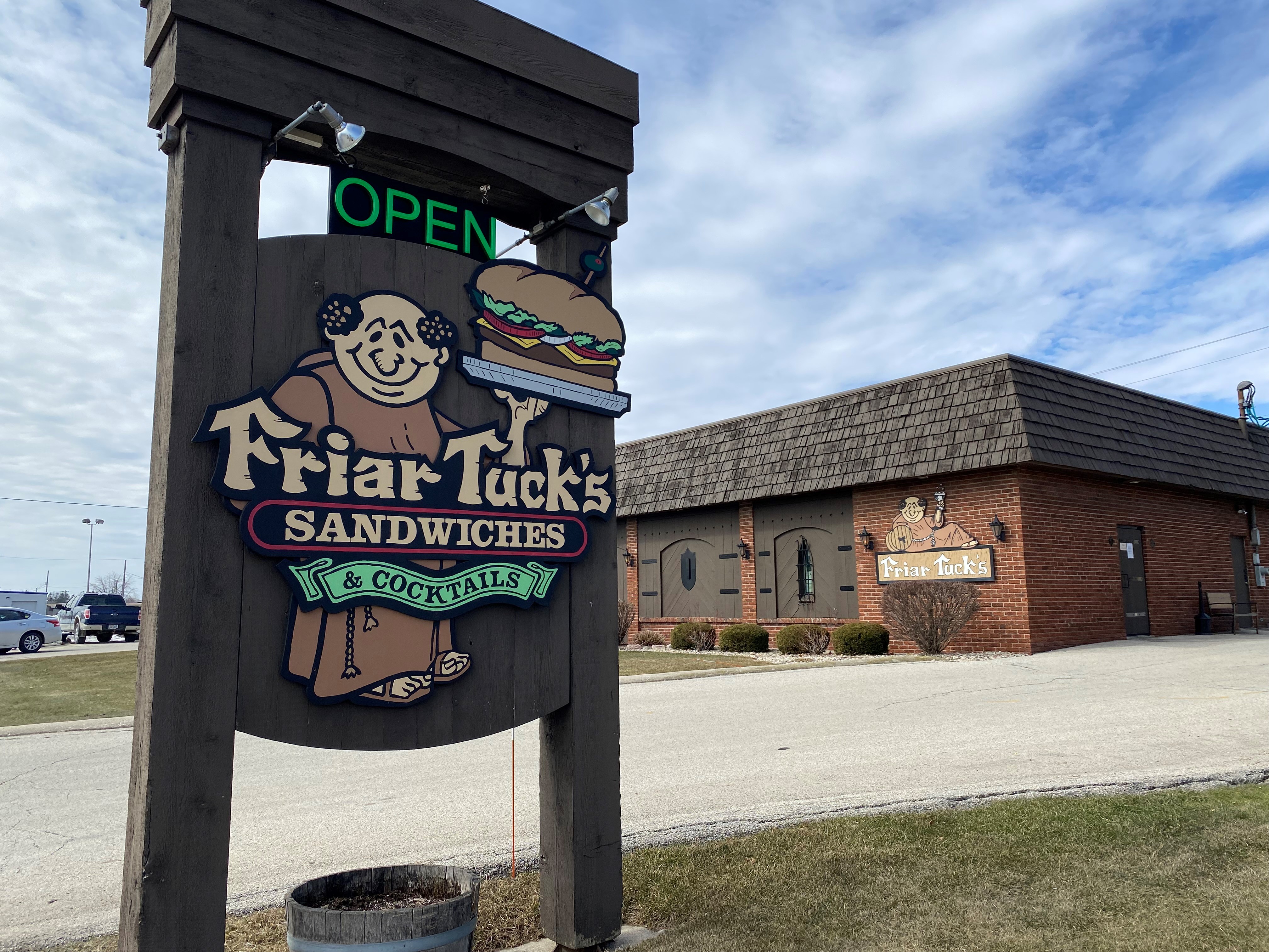 Friar clearance tucks menu