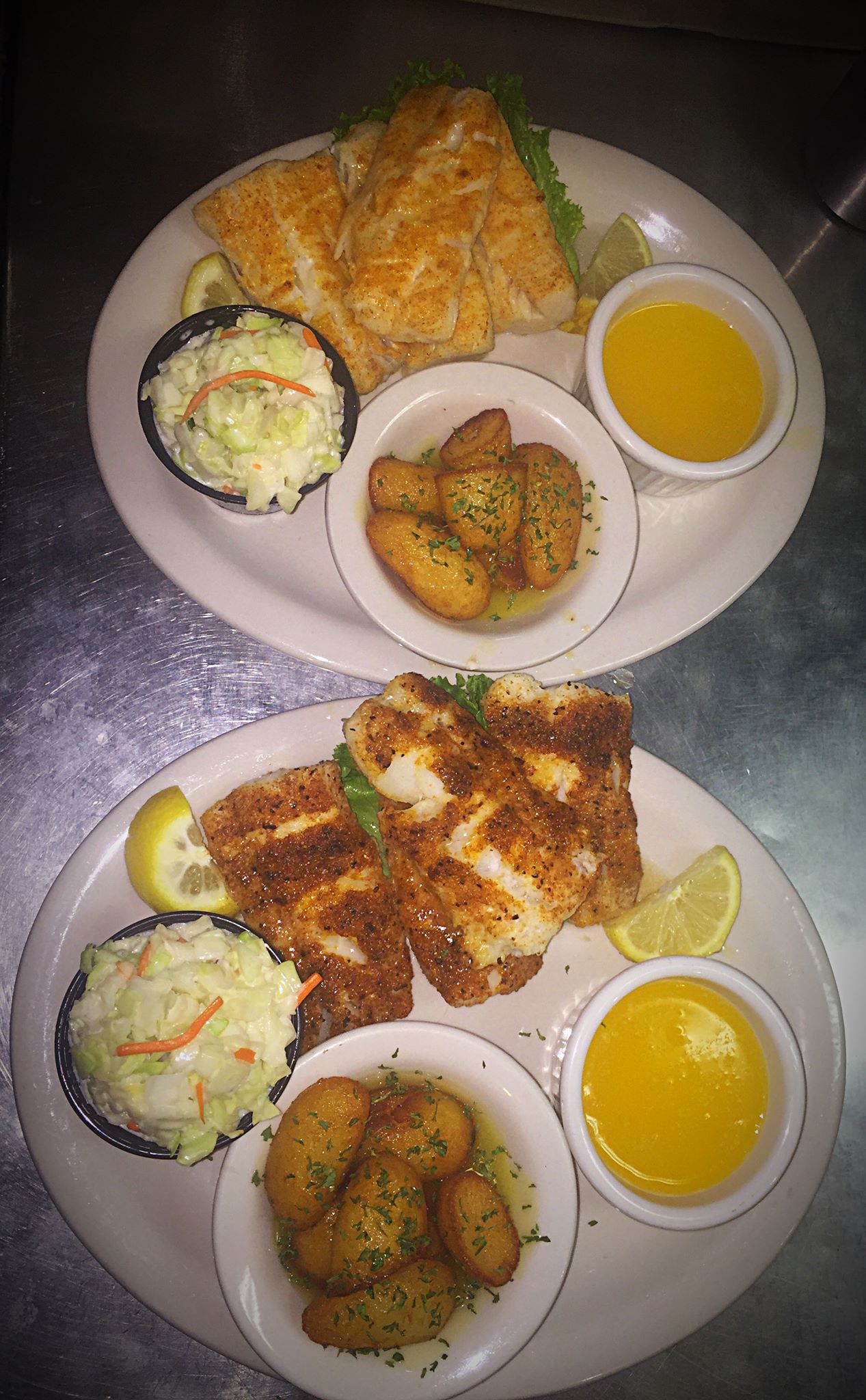 Wolff's River Inn Baked Fish Dinners