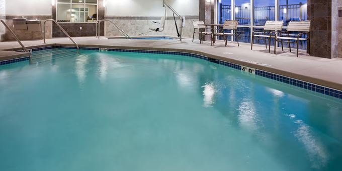 Pool and whirlpool area