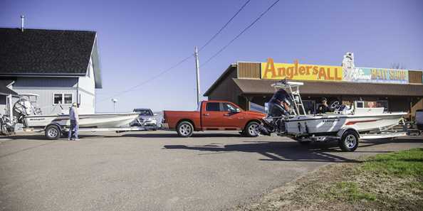 Anglers All is located in Ashland, Wisconsin, on the south shore of Lake Superior inside Chequamegon Bay.