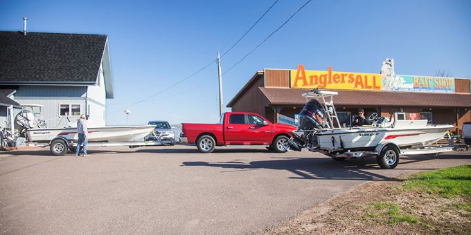 Anglers All is located in Ashland, Wisconsin, on the south shore of Lake Superior inside Chequamegon Bay.