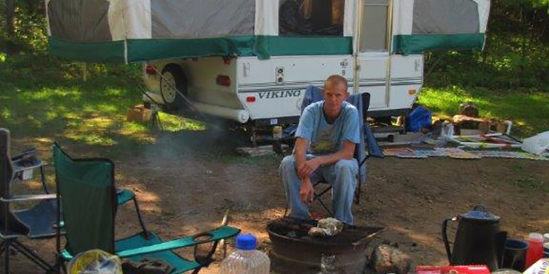 Gordon Dam County Park camping photo by Catherine Khalar