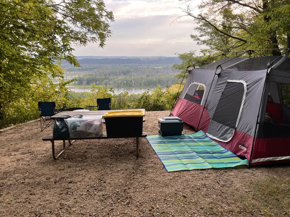 Nelson Dewey State Park - Camping