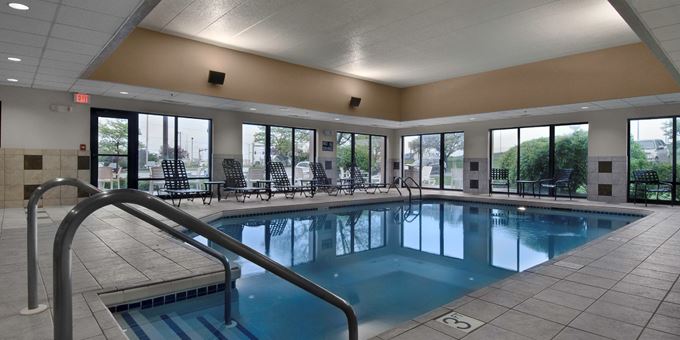 Get in a few laps or just splash around in our indoor pool.