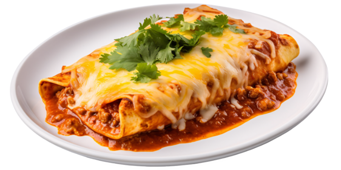 Plate of enchiladas