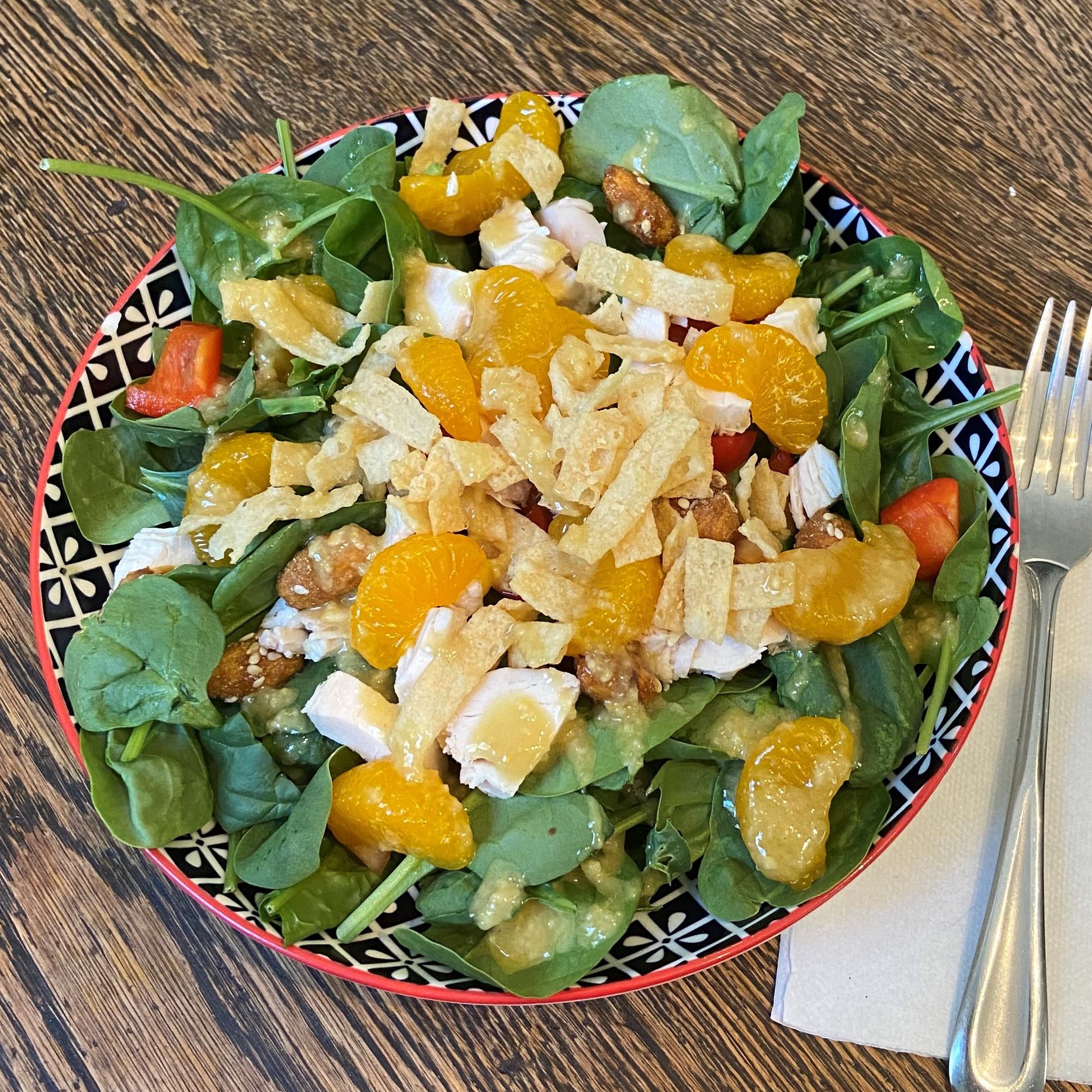 Mandarin Orange Chicken Salad