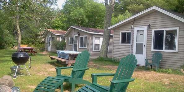 Lazy Luck Cabins on Butternut Lake.