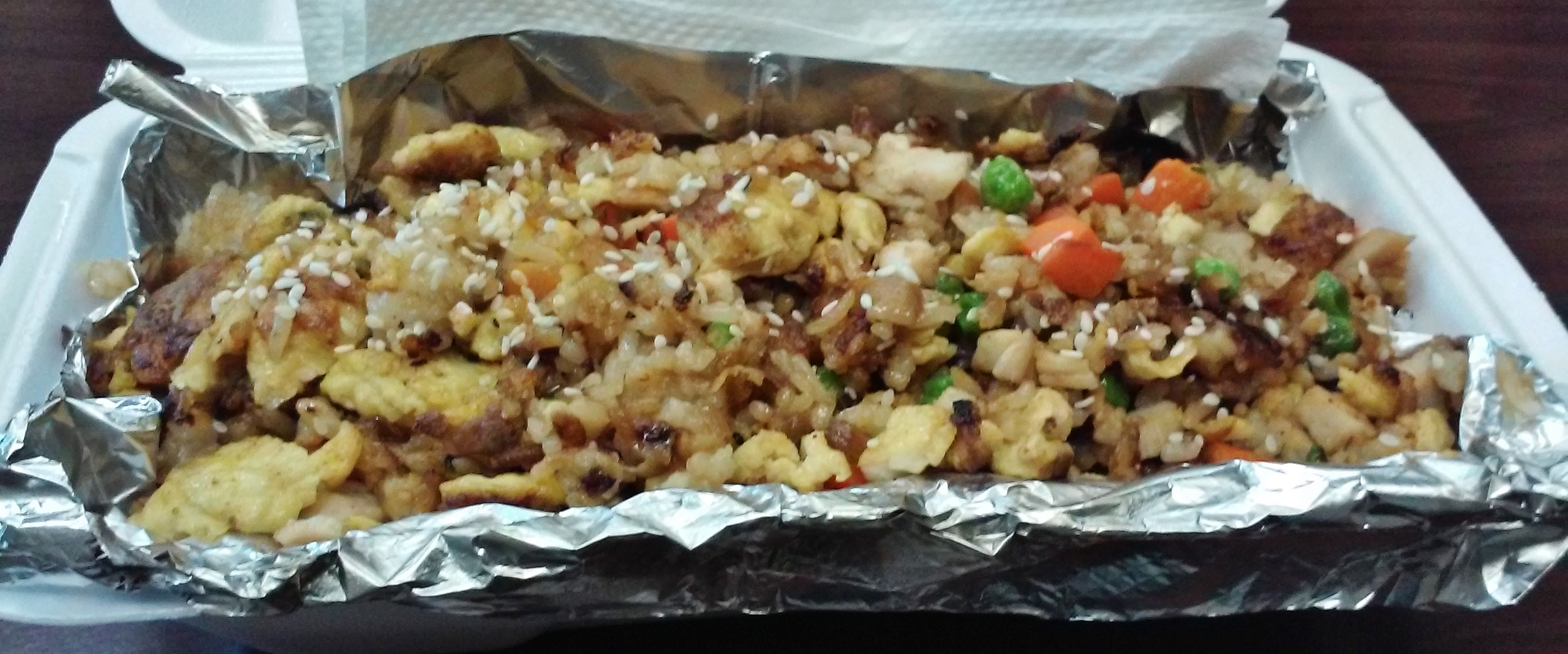 New - Tuesday Special - Fried Rice with Chicken or Veggies