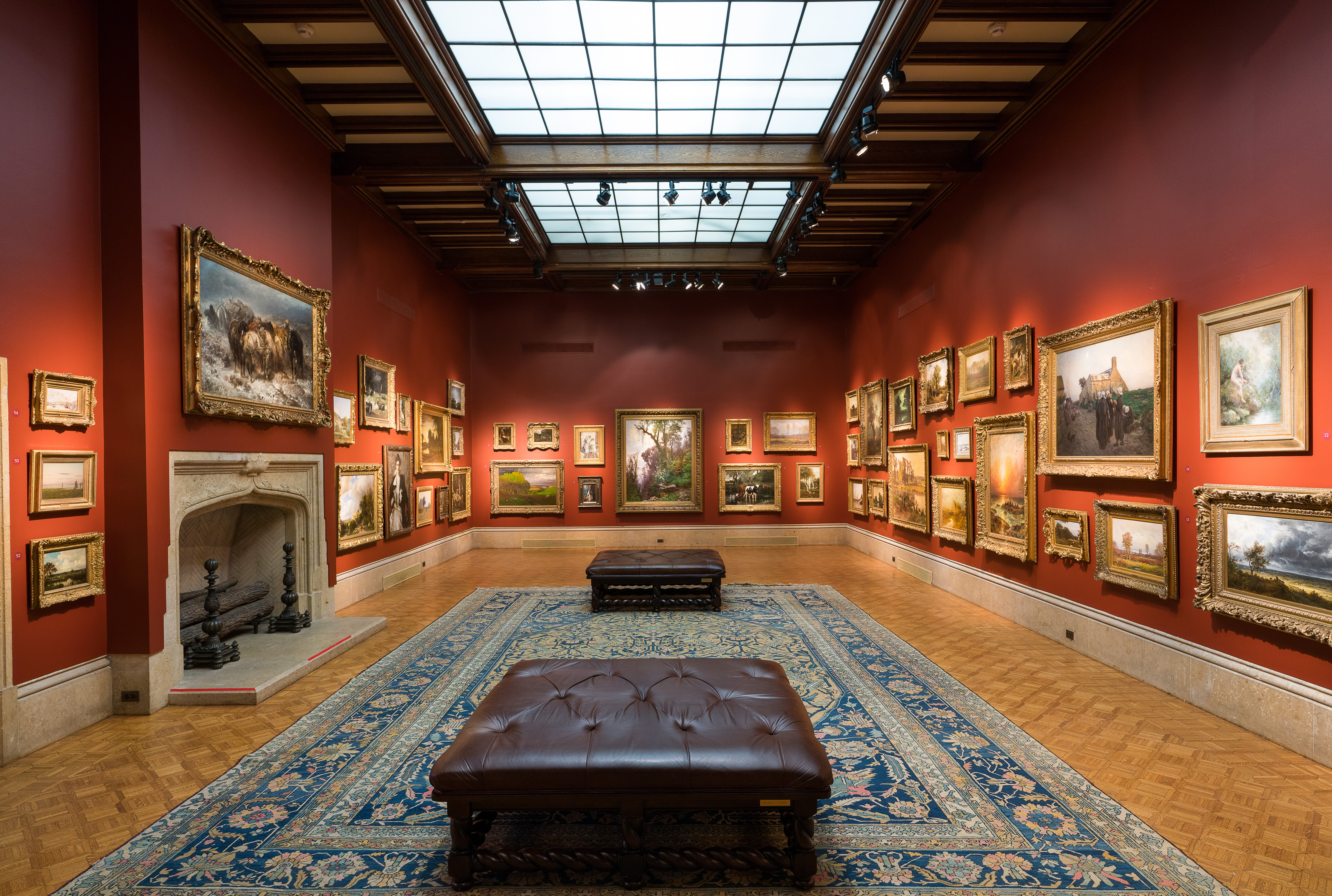 The Main Gallery of the historic Paine mansion.