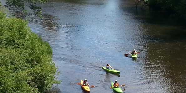 Kayaking the Namekagon River
