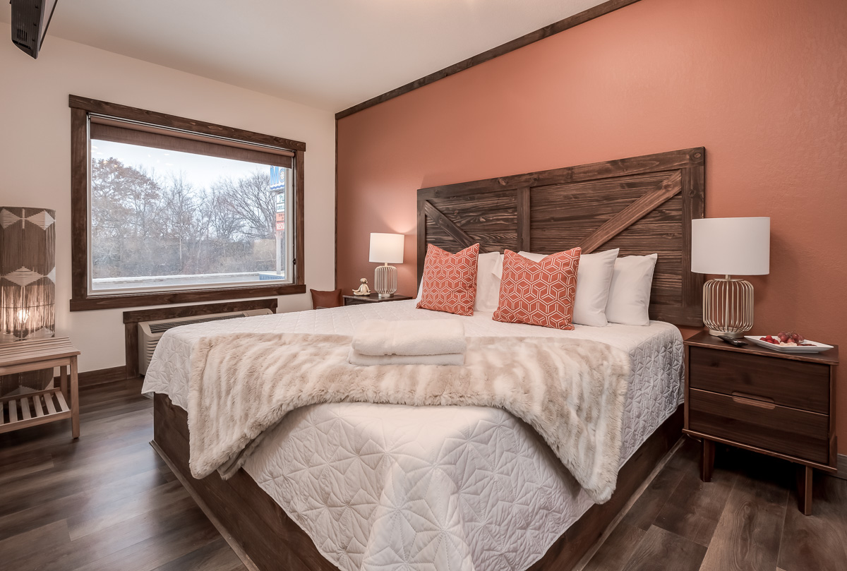 Just one of over 20 unique suites to enjoy your stay in Prescott