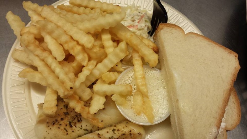 Friday Fish lunch special